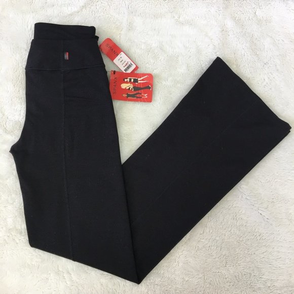 SPANX Pants - New Spanx Women's Power Pants Bootcut Black Size Medium